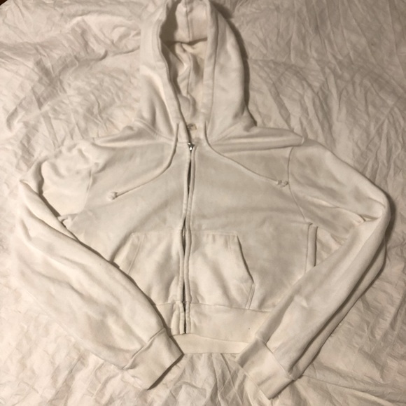 Tops Brandy Melville Crystal Hoodie Poshmark